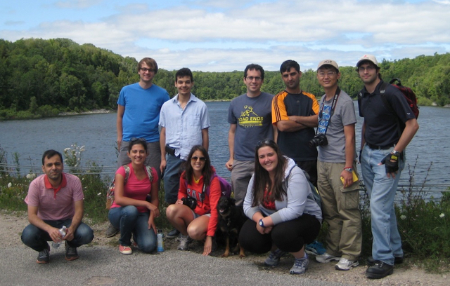 Summer 2013: (Top): Roger, Daniel, Josh, Abdullah, Haowei, Stephen; (Bottom): Amir, Nafiseh, Taise, Surya