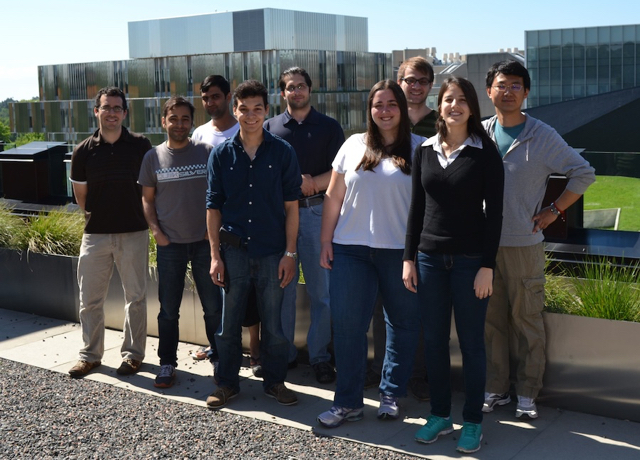 Spring 2013: (Left to Right): Josh, Amir, Abdullah, Daniel,Stephen, Surya, Roger, Taise, Haowei